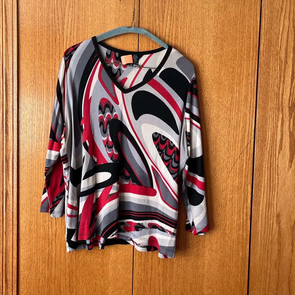 V neck top
